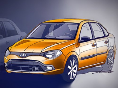 Новый доступный автомобиль Lada будет построен на платформе нынешней Калины.