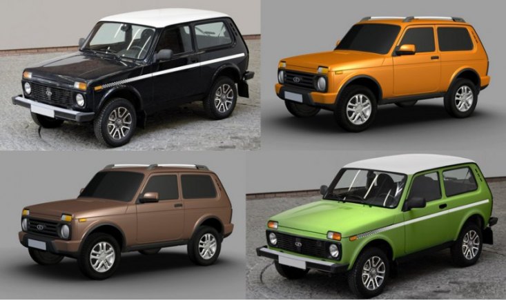 Для легендарного внедорожника Lada 4x4 особых изменений не предусмотрено.