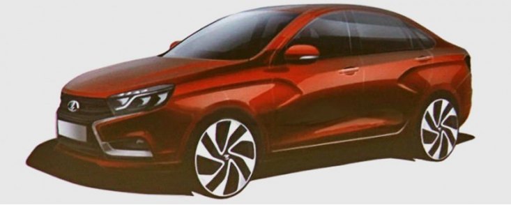 Пока единственное официальное изображение новой Весты — этот эскиз.