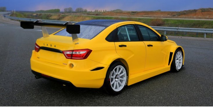 Гоночная модель Vesta TCR оснащена двухлитровым турбомотором мощностью 350 л.с., приводящим…