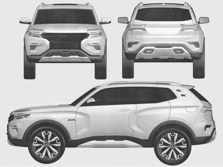 Предполагается, что серийная Lada 4x4 следующего поколения немного подрастет в размерах. Вероятно,…