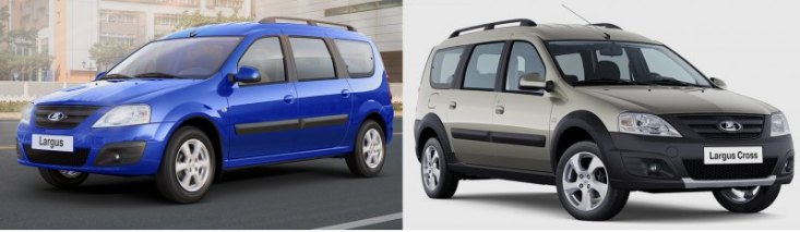 Largus появился в 2012 году как клон модели Dacia Logan MCV. Приподнятая версия Largus Cross…