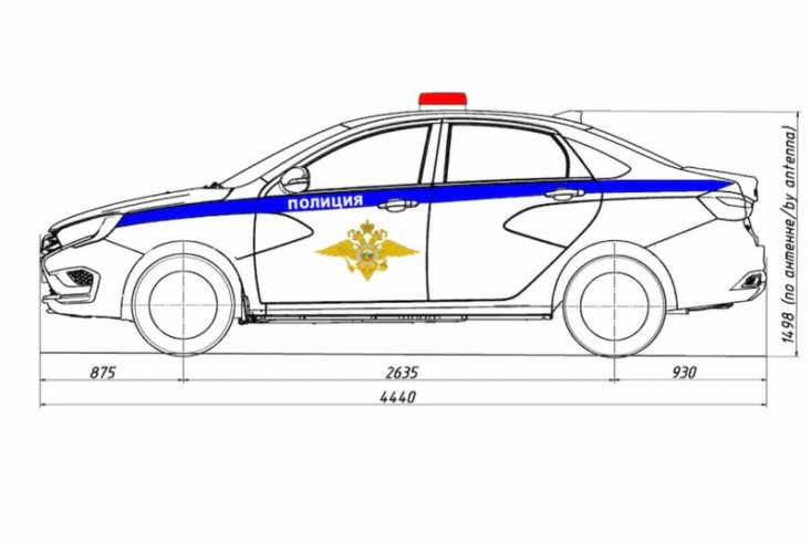 «АвтоВАЗ» запатентовал для спецслужб сразу два варианта новой Vesta, включая версию седан и…