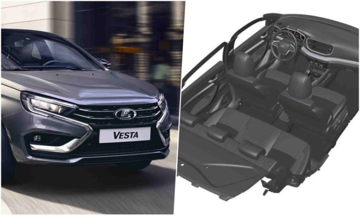 «АвтоВАЗ» запатентовал интерьер Lada Vesta NG целиком
