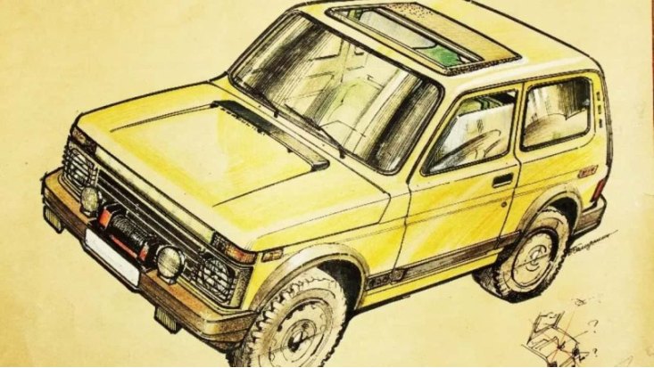 Ветеран «АвтоВАЗа» отметил, что на первых порах при разработке внешности «Нивы» были нарисованы…