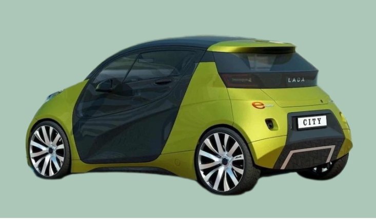 Рендер автомобиля Ока 2022