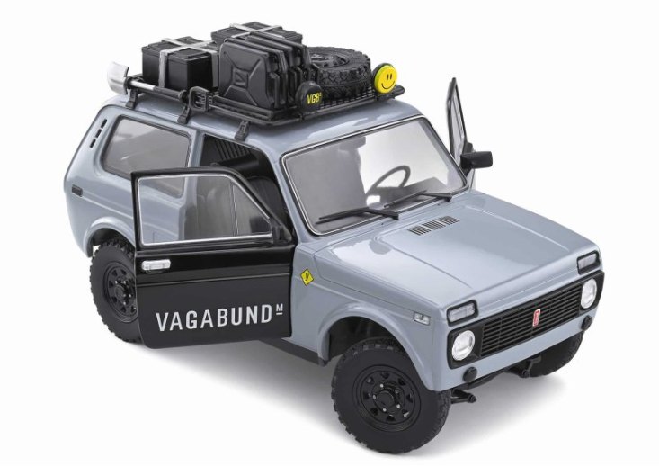 Во Франции создали детализированную копию Lada Niva в масштабе 1:18