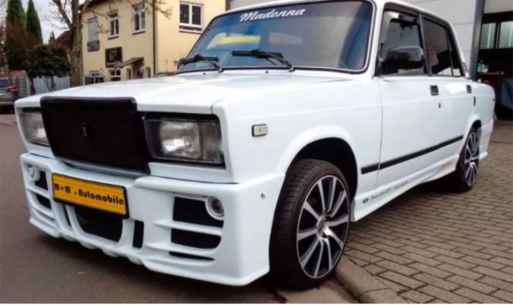 Колхоз-тюнинг Lada, сделанный в Германии: много фото