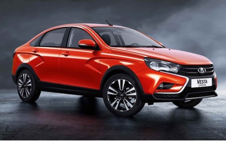 Дорестайлинговый седан Lada Vesta Cross