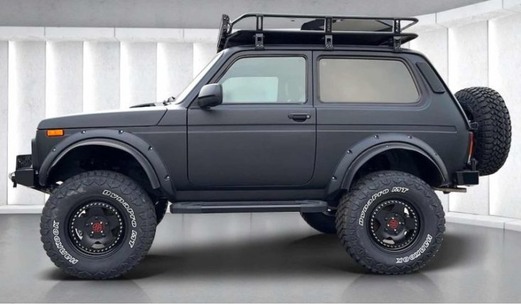 В Германии продают «хардкорный» внедорожник Lada Monster 4x4