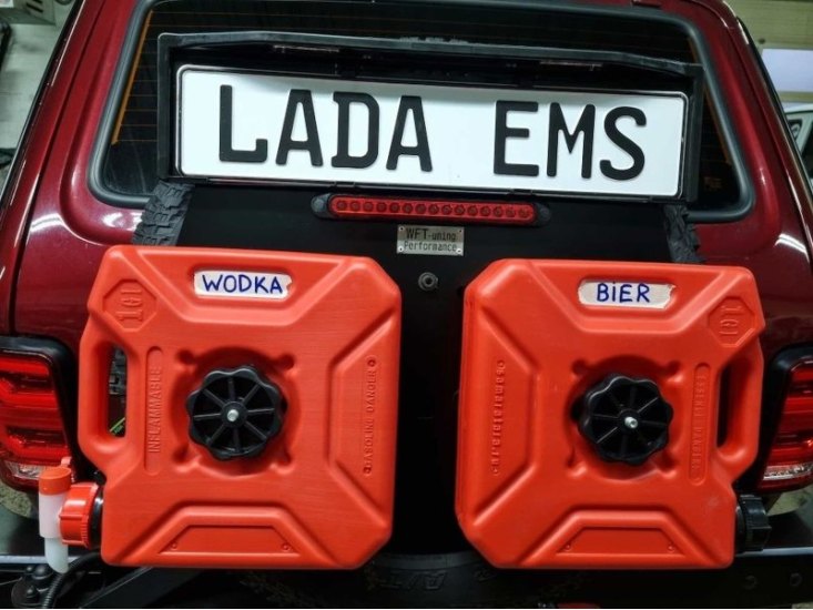 В Германии по-своему обновили внедорожник Lada Niva Legend