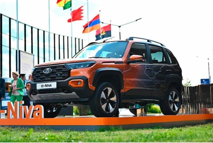 Французы оценили электрическую Lada E-Niva Travel