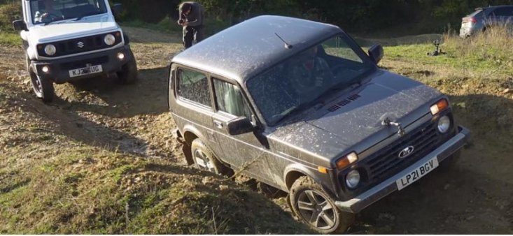 Внедорожник Lada Niva оказался хуже Duster и Suzuki Jimny на бездорожье