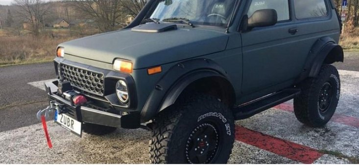 В Германии представили внедорожник LADA Niva Legend от тюнинг-ателье Zubr Concept