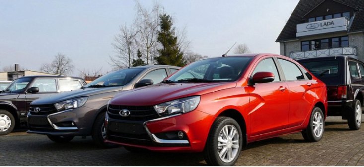 Объемы реализации автомобилей LADA в мире снизились на 33,1% в первом квартале 2022 года