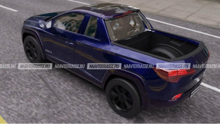 На рынке российский пикап мог бы соперничать с Ford Maverick и Hyundai Santa Cruz. Это пока еще…