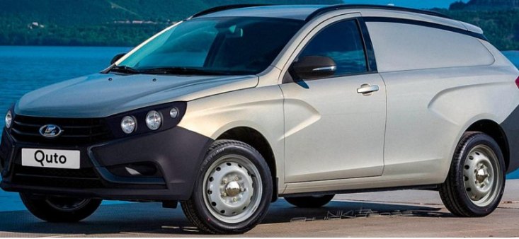 Новая упрощенная LADA Vesta 2022-2023 года показана на фоторендерах
