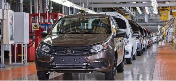 Сборочный процесс на конвейере LADA Granta в Казахстане по полному циклу стартует в 2022 году