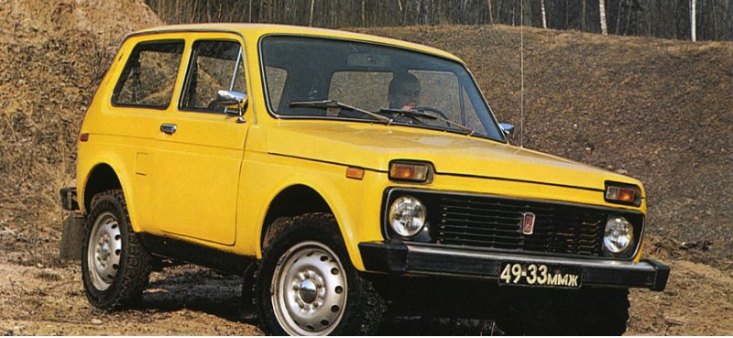 ТОП-5 лучших автомобилей советской эпохи по мнению канадского HotCars возглавила LADA Niva