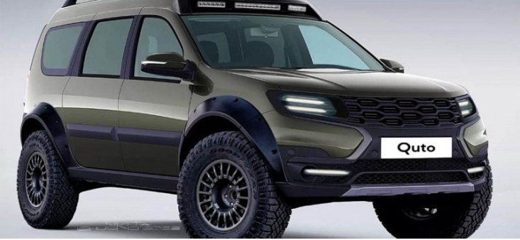 Дизайнер Никита Чуйко показал LADA Largus Cross 2022 года в стиле киберпанк