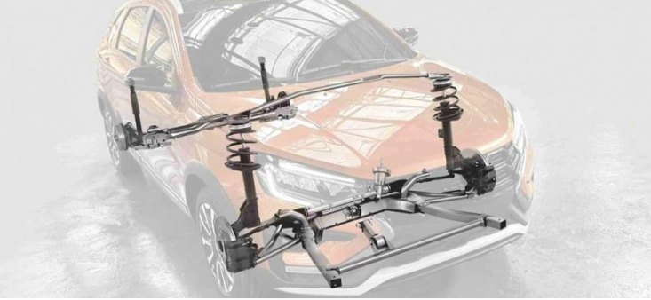 Автомобиль LADA Vesta возможно получит независимую заднюю подвеску