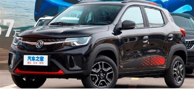 Компания DONGFENG представала в Китае новый кроссовер DONGFENG EV EX1 Pro бюджетнее LADA Granta
