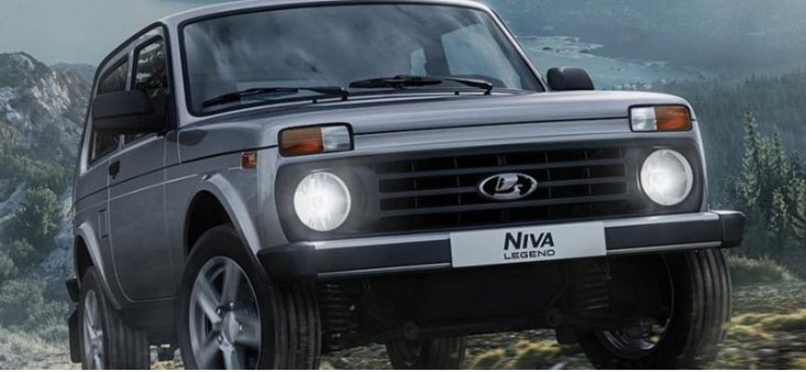 Внедорожник LADA Niva Legend примерил новый цвет кузова от LADA Largus в октябре 2022 года