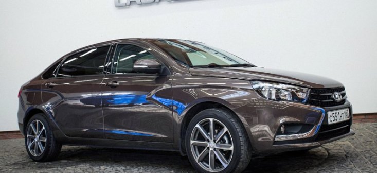 RCI News: Президент АВТОВАЗа Максим Соколов ездит на эксклюзивном седане LADA Vesta Signature