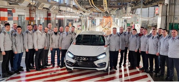 Автоконцерн АВТОВАЗ может начать продажи новой LADA Vesta NG тольяттинской сборки весной 2023 года