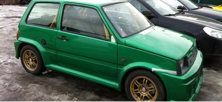 Старую LADA «Ока» превратили в ситикар с модернизированным мотором от Duihtsu