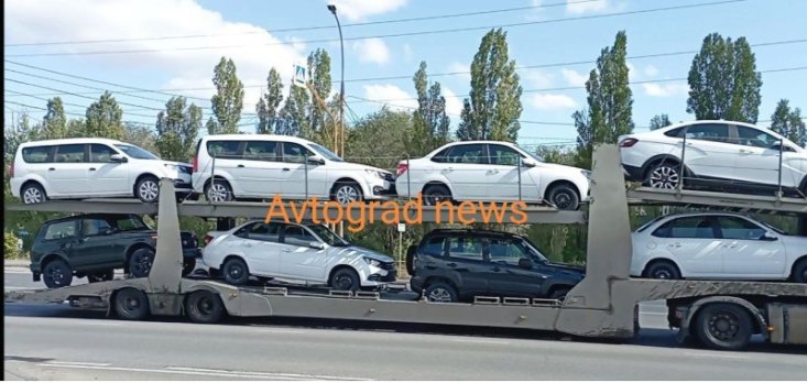 Первые кузова Lada Largus уже доставили в Ижевск. Они нужны для тестирования процессов окраски.