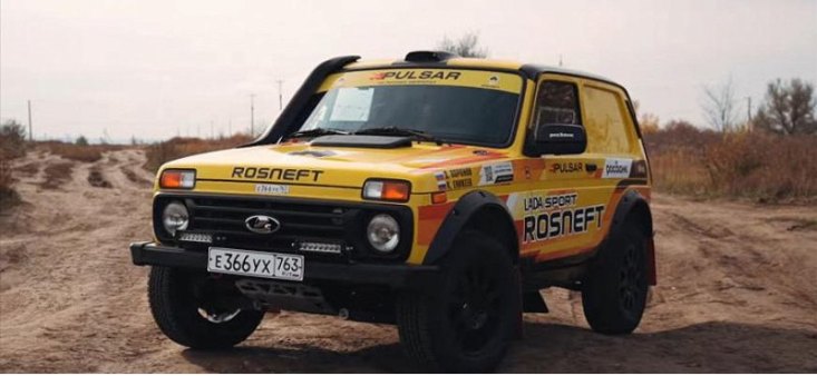 «АвтоВАЗ» представил мощную гоночную LADA NIVA со 150-сильным двигателем