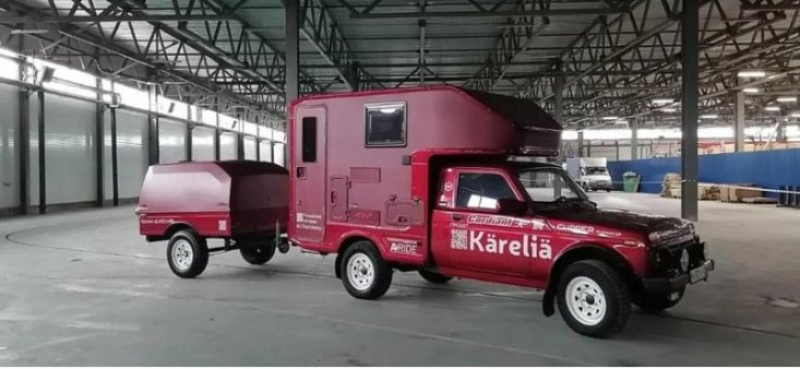 Тюнинг-ателье «ПВР» сделало автодом на базе внедорожника Lada Niva Legend