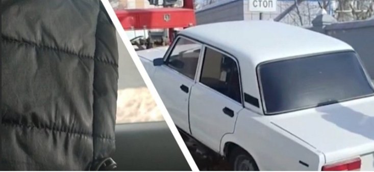В Уфе подросток подрифтил на ВАЗ-2107 на оживленной улице и попал в неприятности с полицией