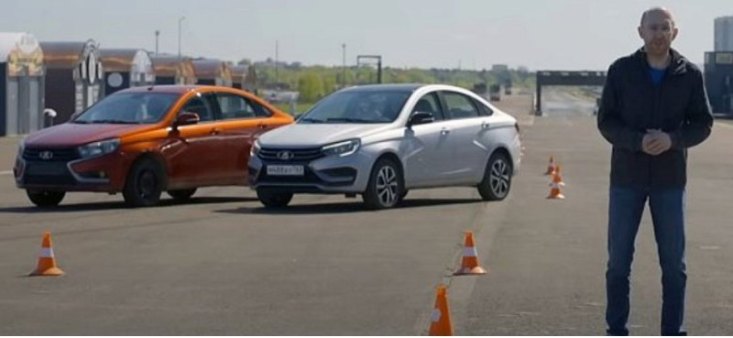 Блогер провел «лосиный тест» у Lada Vesta NG и выявил ряд проблем