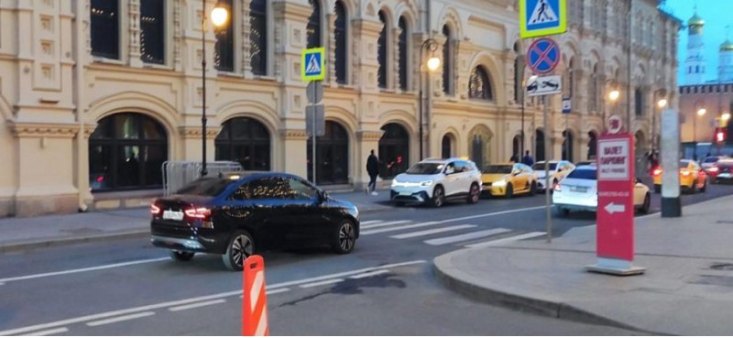 Седан Lada Aura показали на «живых» фото