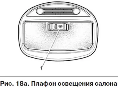 — плафон освещения салона включается при открывании двери водителя и выключается при ее закрывании.