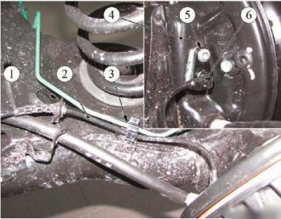 Рисунок 21-4 - Снятие датчика скорости вращения…