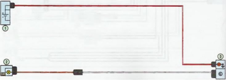 Схема 5. Цепь зарядки аккумулятора (автомобиль с…