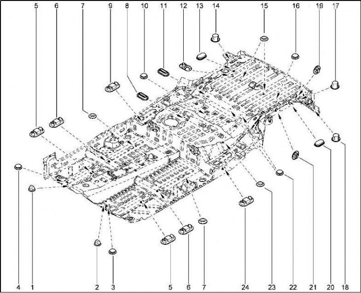 Заглушки в кузове