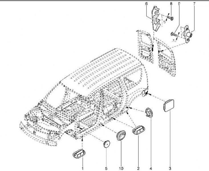 Заглушки в кузове