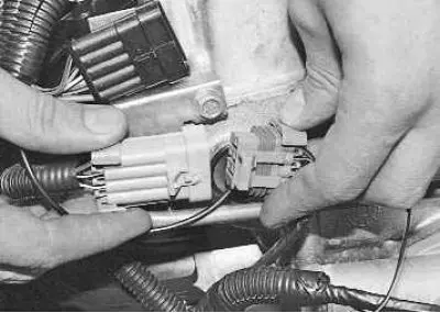 2. …and the injector wiring harness.