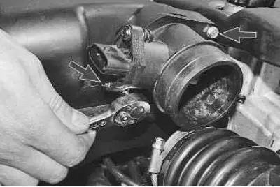 5. If you are removing the air filter for replacement, and the new filter does not have a mass air…