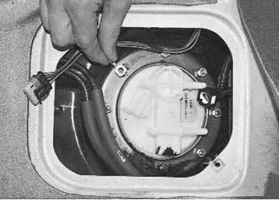 7. …and remove the wire contact from the stud.