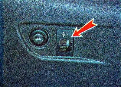 On a car with manual control, a headlight corrector control is installed. It is located on the…