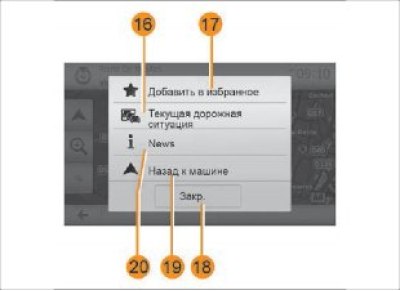 Рис. 45. «Текущая дорожная ситуация»