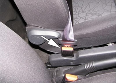 Рисунок 21 - Проверка работы замка ремня…