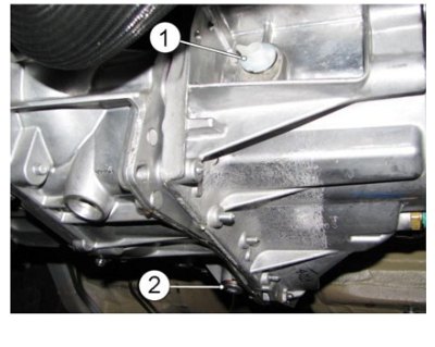 Рисунок 40 - Проверка уровня масла в коробке…