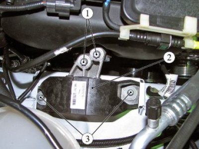 Рисунок 7-2 - Правая опора подвески силового…