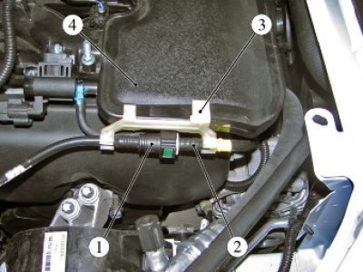 Рисунок 8-9 - Соединение топливных трубок (для…